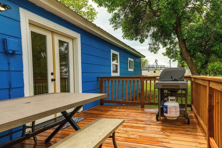 Teton Valley Getaway: Fenced Yard Grill