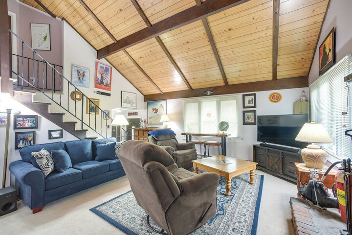 Hunter Hideaway w / Yard & Deck: 3 Mi to Ski Slopes
