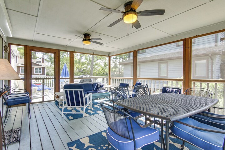 Home w / Wetland Views- Half Mi to Bethany Beach!