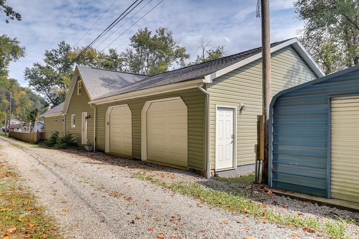 Waterfront Home: Allegheny River Access Dock Slip