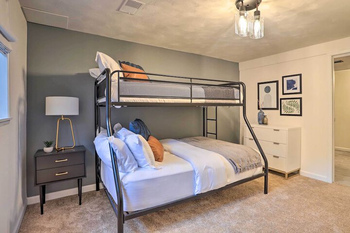 Near Parks & Lakes: Arvada Home w / Game Room