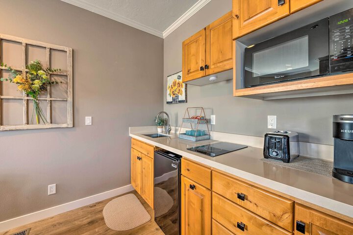 Large Cozy Midway Studio w / Mountain Views!