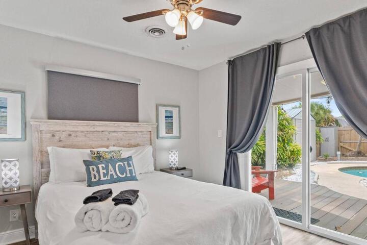 SunKissed in St. Pete is a 3 BR Home with Heated Pool and great outdoor space Near the Beach