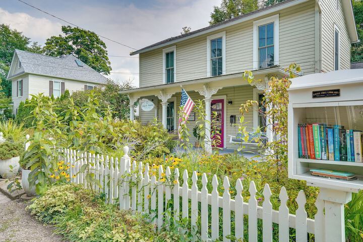 the Porch House Located in Historic Village
