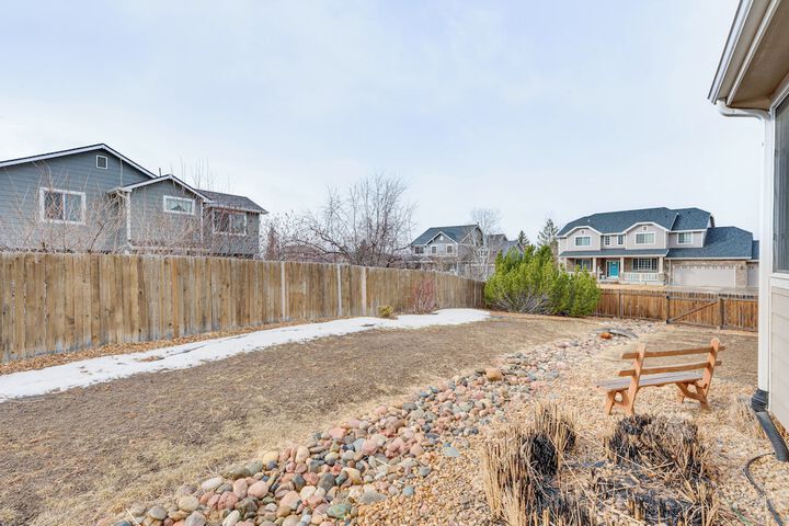 Fenced Yard & Trail Access: Dog-friendly Erie Home