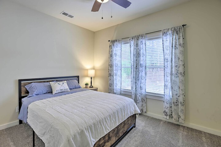 Lake Mitchell Vacation Home w / Dock & Water Slide