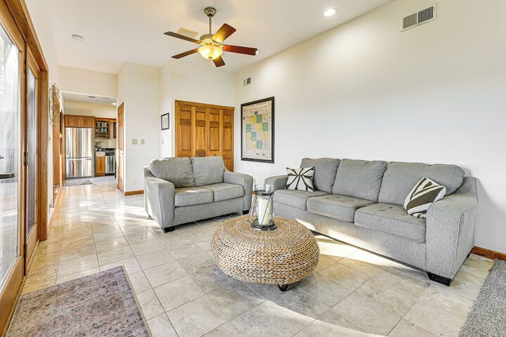Waterfront Home w / Boat Dock & Deck in Storm Lake!