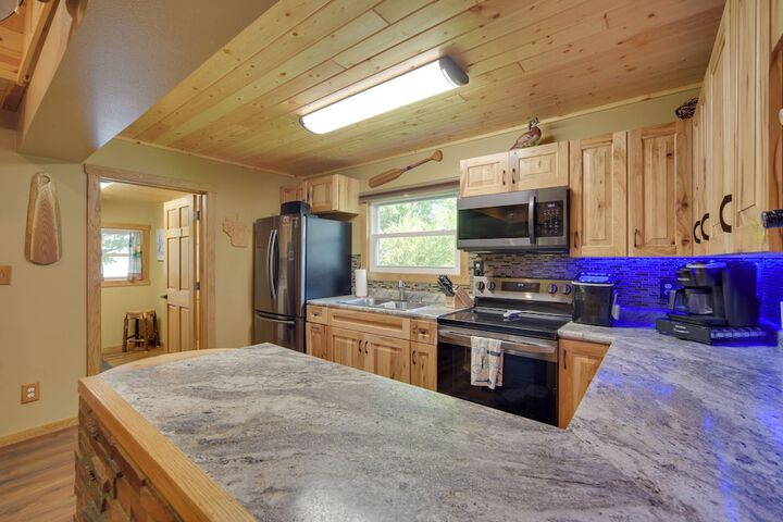 Pet Friendly - Rice Lake Home w / Private Dock!