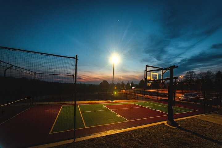 Tennis and Basketball Courts 22 of 23
