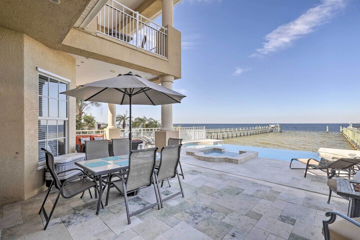 Waterfront Gem w / Pool & Dock in Apollo Beach
