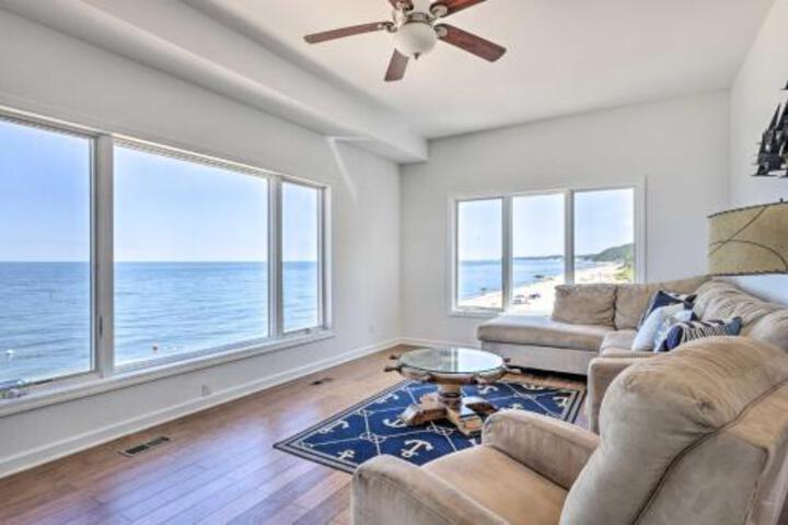 Beachfront Wading River Home with Deck and Grill