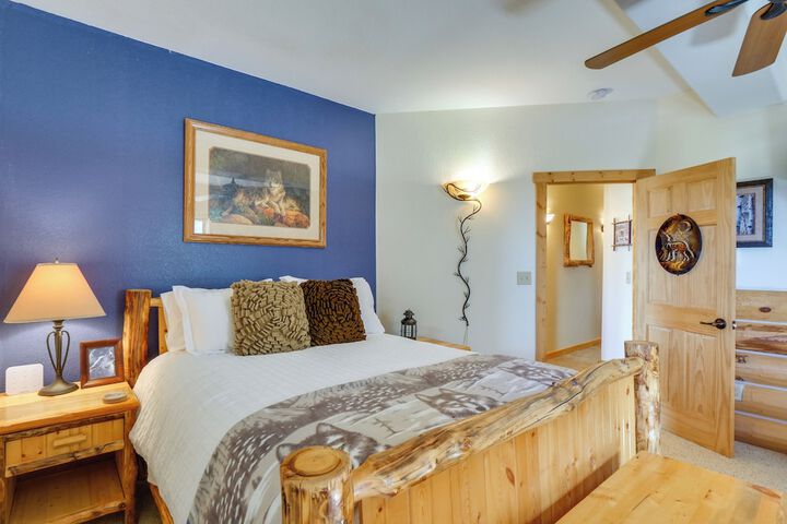 Alma Mountain Getaway w / Private Hot Tub & Views