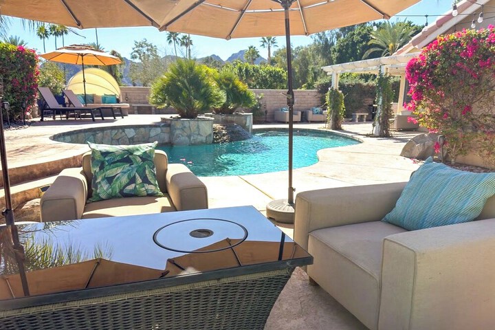 Indian Wells Oasis w / Pool: Walk to Tennis Garden!