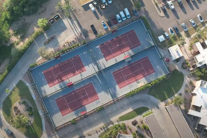 Tennis and Basketball Courts 130 of 161