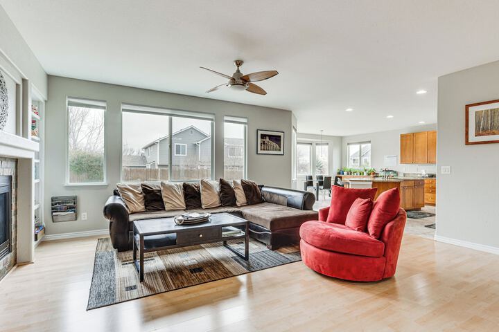 Fenced Yard & Trail Access: Dog-friendly Erie Home