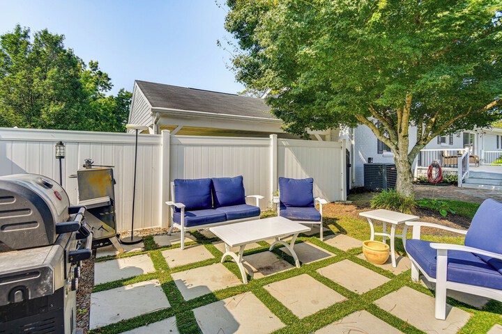 Luxe Lakefront Portsmouth Home: Fish Swim & Play!