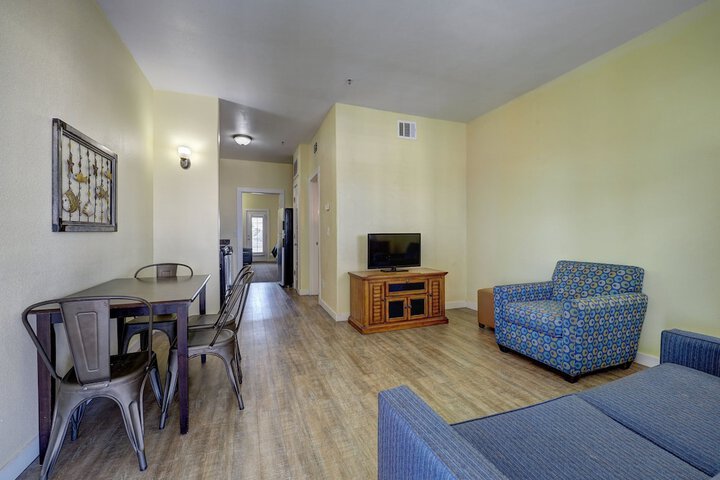 Seashell Village Resort near the beach with kitchens