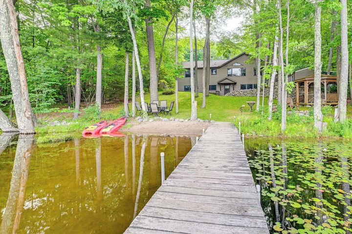 Lakefront Home w / Private Beach in Rhinelander!