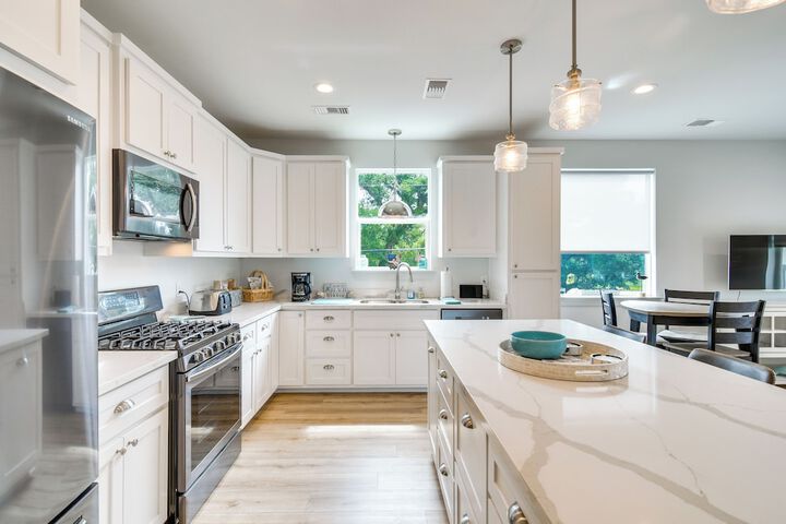 Modern Waveland Home w / Deck - Walk to the Beach!