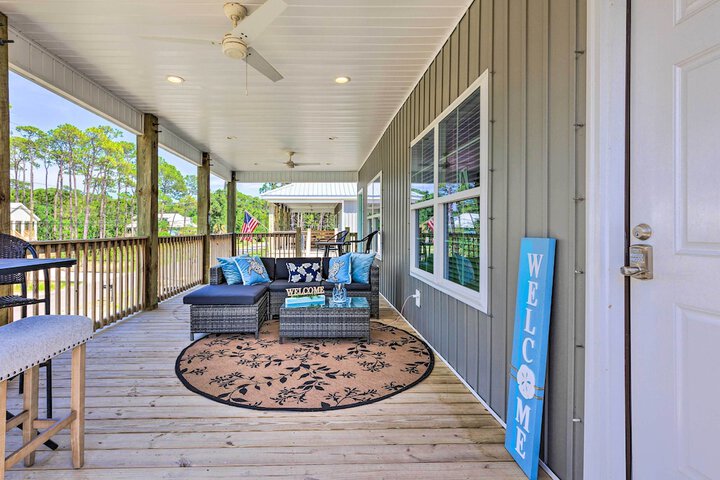 Dauphin Island Retreat: 2 Blocks to Beach!