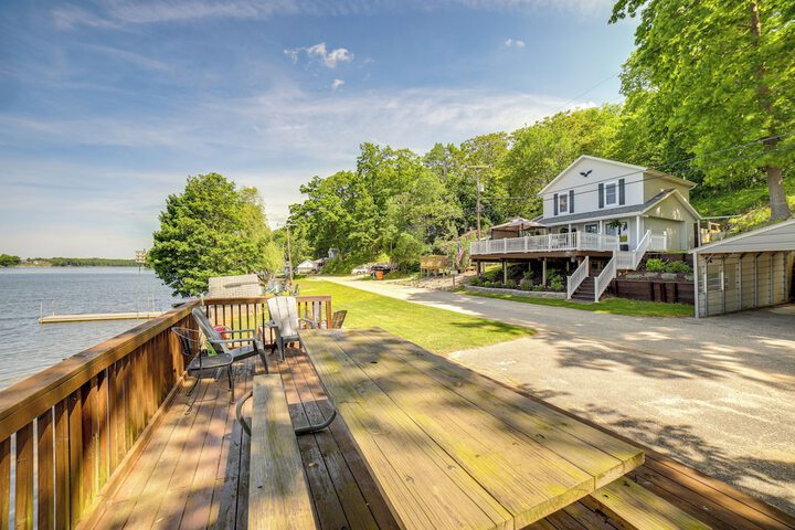 Big Pine Island Lake Cottage w / Boat Dock & Kayaks