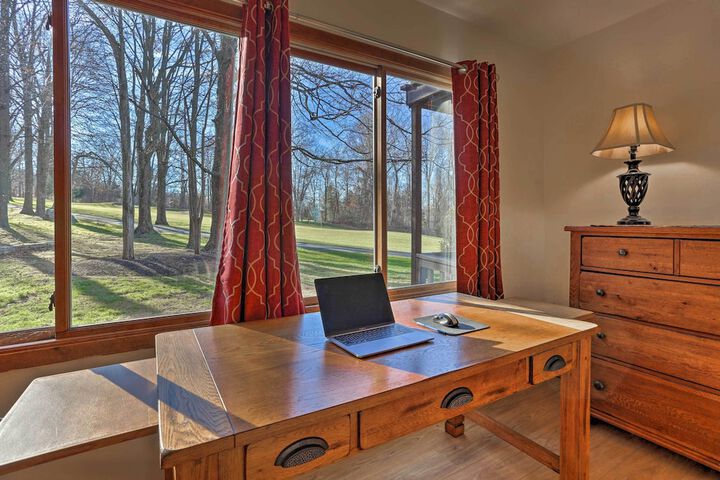 Vernon Township Condo Near Golfing + Skiing!