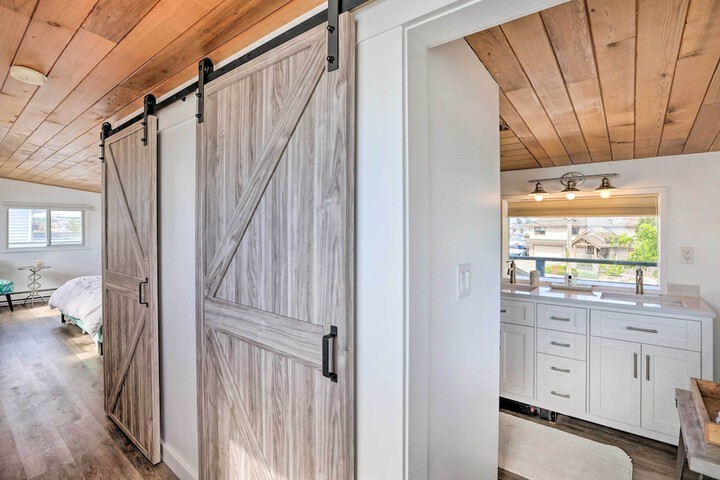 Waterfront Ferndale Home: Deck + Beach Access