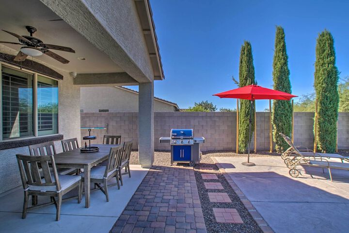 Pool & Covered Patio: San Tan Valley Home