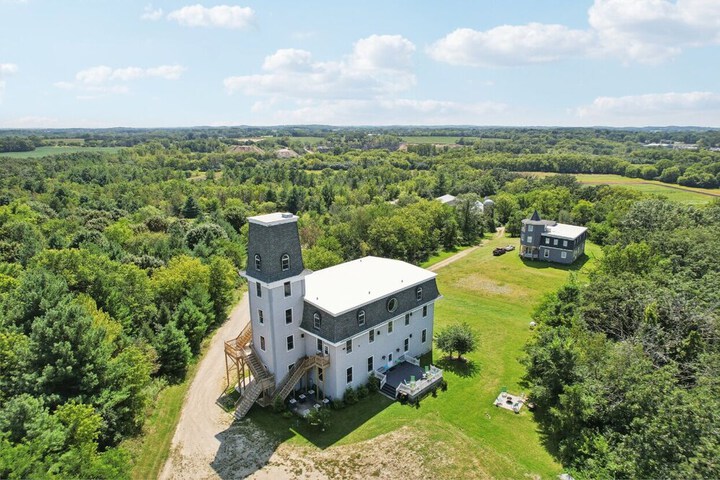 The Starlight Tower Manor River, Arcades, Observatory, Theater by RedAwning