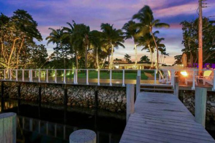 Waterfront Boat Dock and Guesthouse
