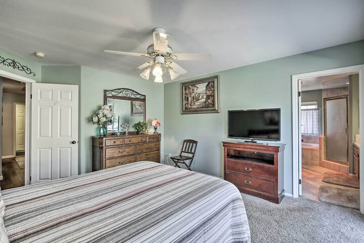 Welcoming Tehachapi Home w / Deck & Grill!