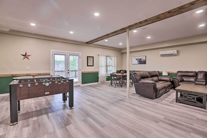 Lake Mitchell Vacation Home w / Dock & Water Slide