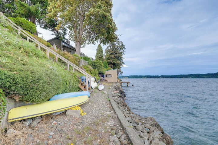 Bremerton Studio w / Bay View: Beach Access!