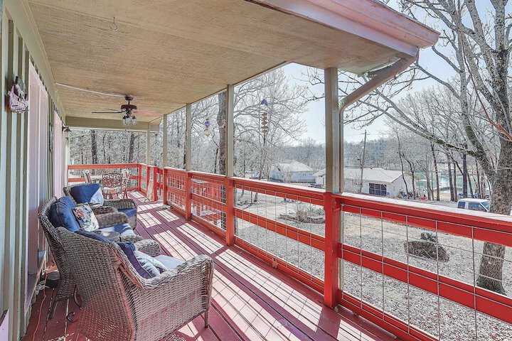 Arkansas Lake House w / Private Dock!