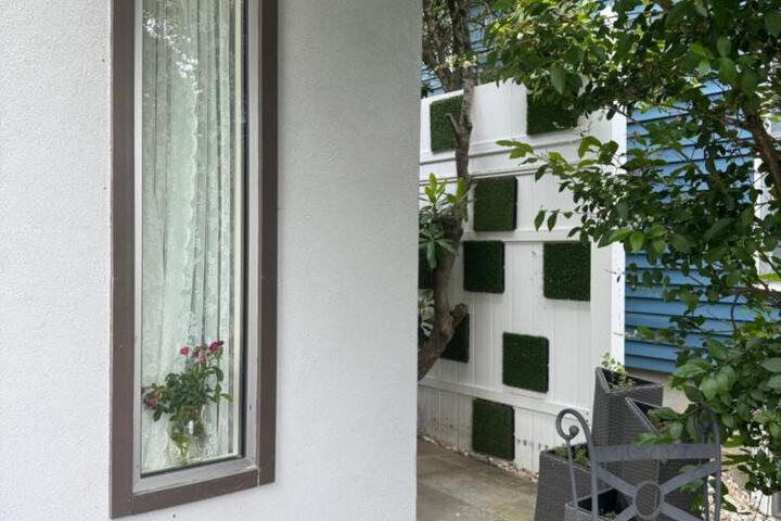 One bedroom with modern kitchen balcony with water view