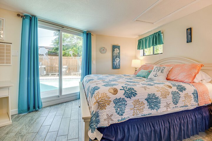 Cape Canaveral Cottage w / Pool - Walk to Beach!