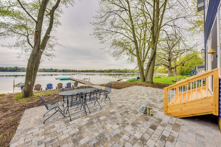 Lakefront Burlington Vacation Rental: Dock + Beach
