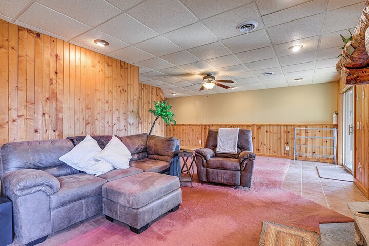 Lake Wissota Home w / Private Dock + Fire Pit!