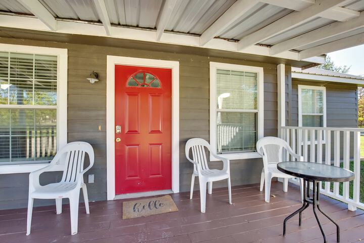 Waterfront Home at Lake Fork w / Boardwalk