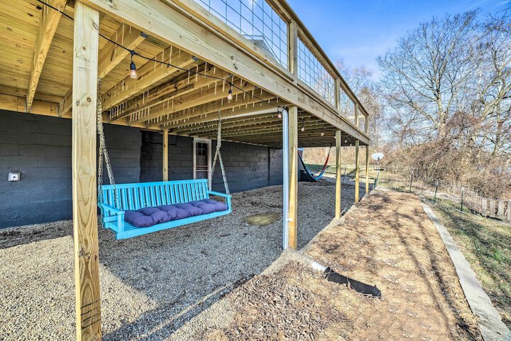 Charming Riverfront Retreat in Monticello!