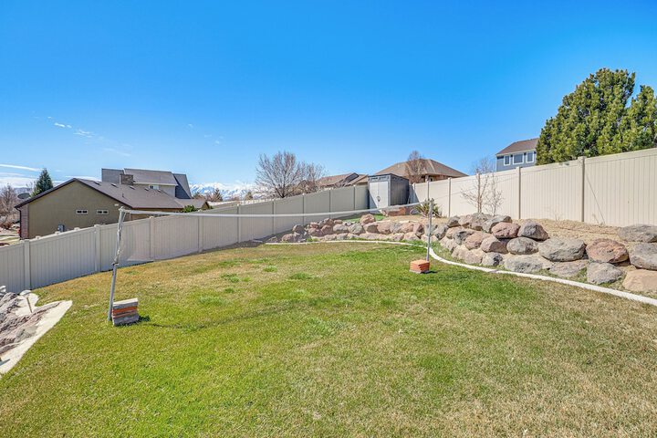 Home Theater & Patio: South Jordan Basement Unit