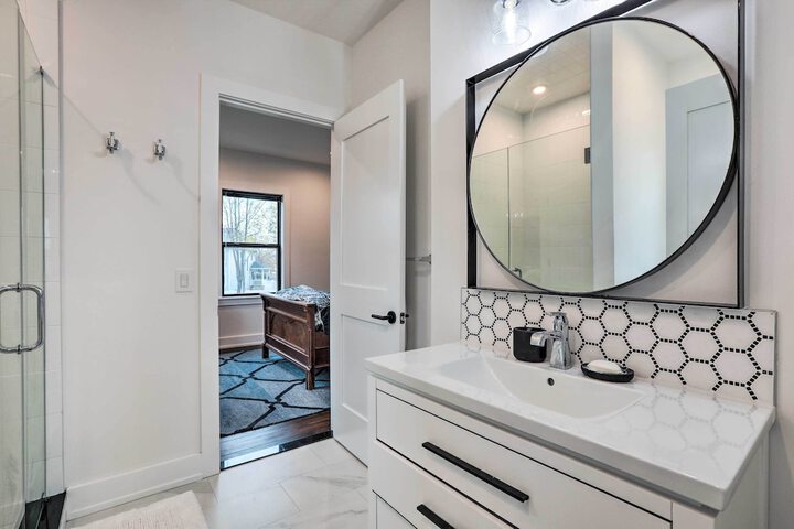 Grand Long Branch Home: 1 Block to Beach!