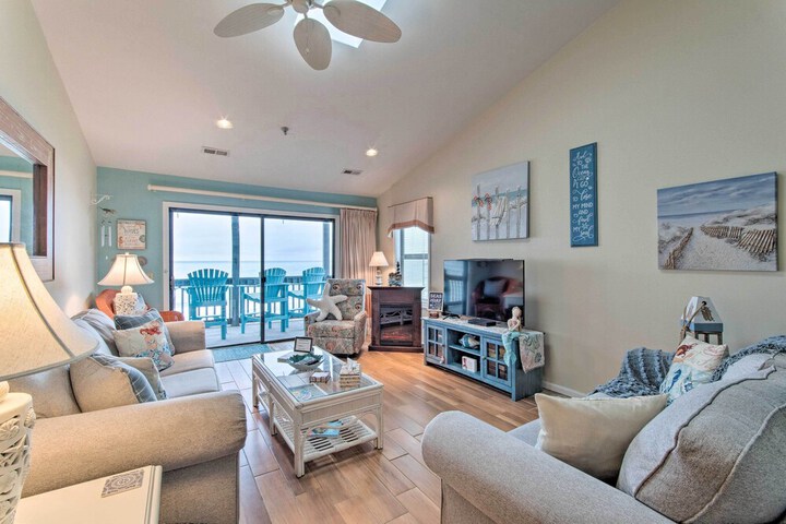 Topsail Beach Oceanfront Oasis w / Stunning Views!