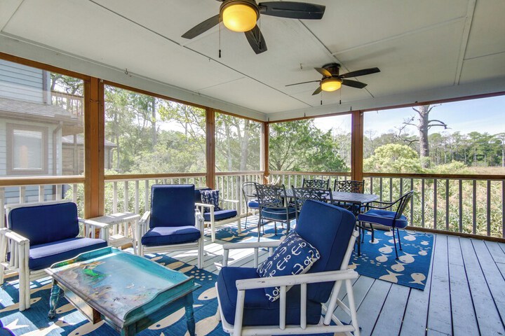 Home w / Wetland Views- Half Mi to Bethany Beach!