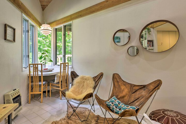 Tree-lined Robbinsville Studio Near Trails!