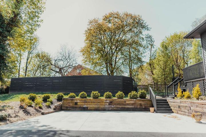 Ode to the 70's creative private home with pool