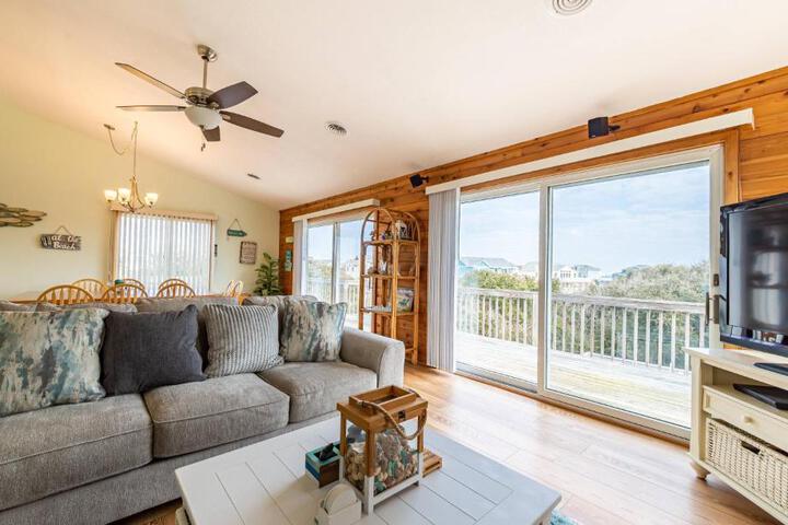 Duck R Way - Poteskeet Ocean View, 260 Yds to Beach, Pool, Hot Tub, Walk to Downtown Duck