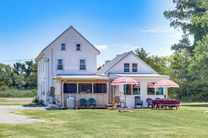 Maryland Retreat: Walk to Bay Beach & Boat Ramp!