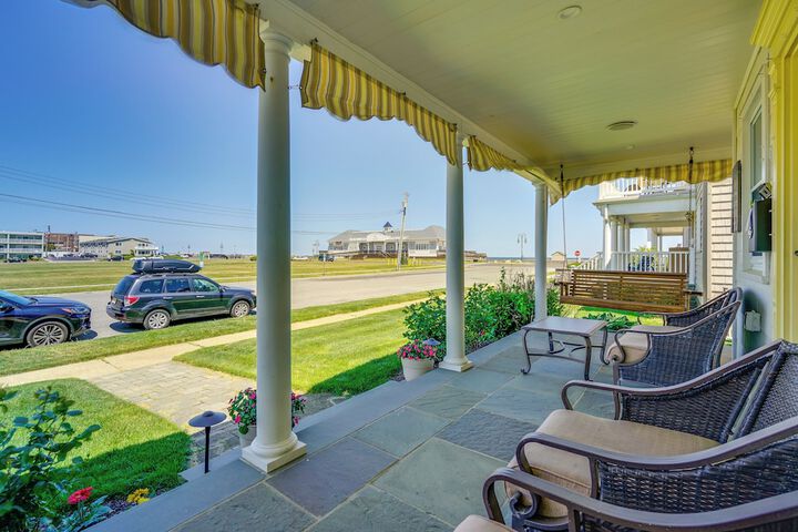 Jersey Shore Getaway w / Grill: Walk to Beach!
