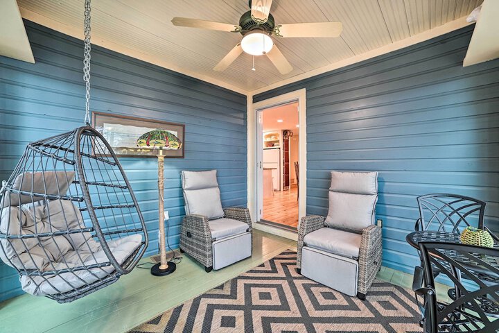 Waterfront Cheboygan Home w / Fire Pit